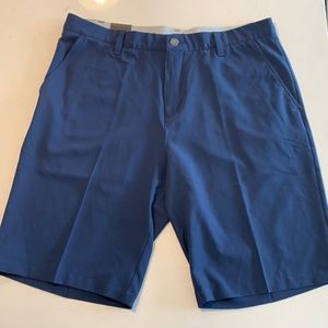 Adidas navy golf shorts